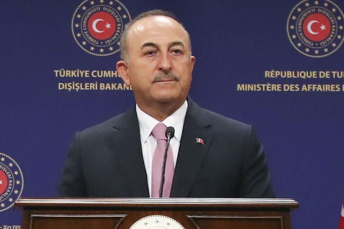 Министърът на външните работи на Турция разкритикува в събота неприемливата